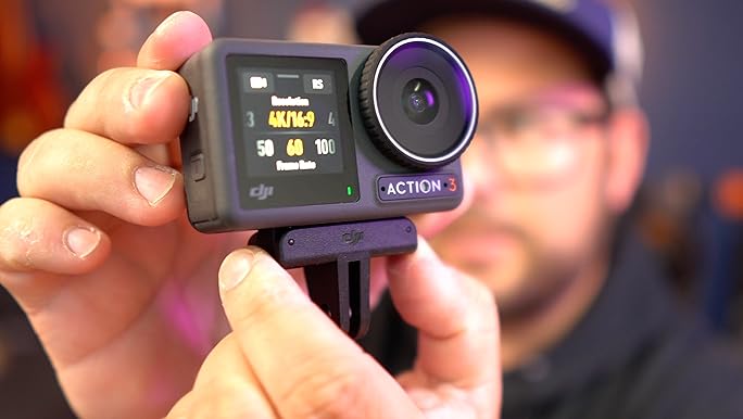 Amazon.com : DJI Osmo Action 3 Adventure Combo, Waterproof